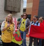 Anti-Fracking Red Line Protest Manchester